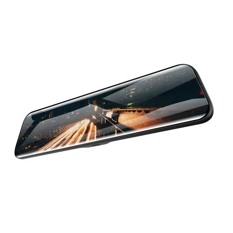 新品狼盒 12 英寸行车记录仪镜子 2k+1080p wifi 车载摄像头 G 传感器摄像机车载行车记录仪 4k