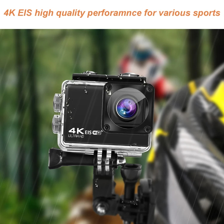 新品 Go Extreme Pro Cam 高清 4k 运动相机 30m 防水 2.0 屏运动相机 Eken H9r 运动相机