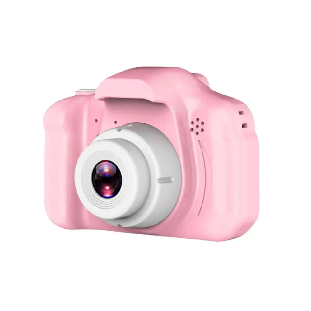 全高清 720p 2 英寸儿童摄像机儿童自拍相机儿童礼物智能数码相机圣诞儿童玩具