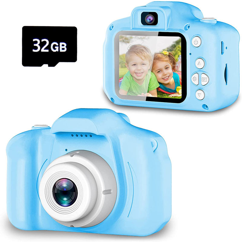 digital 2.0 inch ips screen kid camera 1080p hd mini toy birthday gift photo video for kid outdoor toys