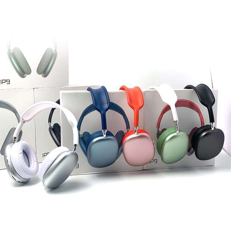 2023 Cheap Price P9 Stereo Wireless headset Over Ear Headband Headsets earphones & headphones with MIC