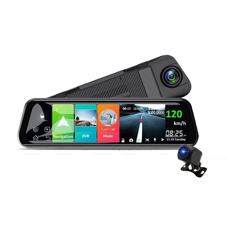 mirror dash cam system 2k doble camara dvr 1080 front and rear wifi 4g car camera full hd 10 inch rear view 4k